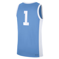North Carolina Tar Heels Football Jersey, Blue Replica Sportswear Jersey Shirt, Lightweight Breathable Athletic Jersey, Casual Gift for Men