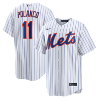 Jorge Polanco New York Mets Baseball Jersey, White Replica Sportswear Jersey Shirt, Lightweight Breathable Athletic Jersey, Casual Gift for Men