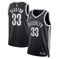 Nic Claxton Brooklyn Nets Basketball Jersey, Black Sportswear Jersey Shirt, Sleeveless Athletic Tank Jersey, Casual Gift for Men, Style 13349311