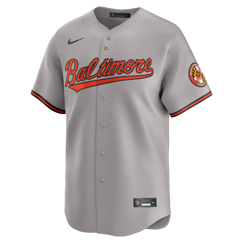 Baltimore Orioles Baseball Jersey, Gray Limited Sportswear Jersey Shirt, Lightweight Breathable Athletic Jersey, Casual Gift for Men