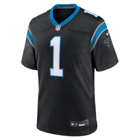Number Dad Carolina Panthers Football Jersey, Black Game Sportswear Jersey Shirt, Lightweight Breathable Athletic Jersey, Casual Gift for Men
