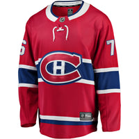 Zack Bolduc Montreal Canadiens Hockey Jersey, Red Breakaway Home Sportswear Jersey Shirt, Long Sleeve Hockey Sweater Jersey, Casual Gift for Men