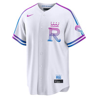Kansas City Royals Baseball Jersey, White Sportswear Jersey Shirt, Lightweight Breathable Athletic Jersey, Casual Gift for Men