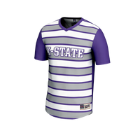 Kansas State Wildcats Soccer Jersey, Sportswear Jersey Shirt, Lightweight Breathable Athletic Jersey, Casual Gift for Men, Style 203152718