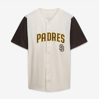 San Diego Padres Baseball Jersey, Cream Fashion Sportswear Jersey Shirt, Lightweight Breathable Athletic Jersey, Casual Gift for Men