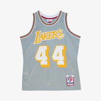 Los Angeles Lakers Basketball Jersey, Silver Sportswear Jersey Shirt, Sleeveless Athletic Tank Jersey, Casual Gift for Men, Style 204329778
