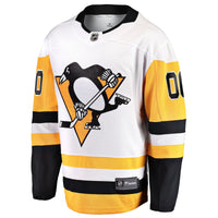 Pittsburgh Penguins Hockey Jersey, White Sportswear Jersey Shirt, Long Sleeve Hockey Sweater Jersey, Casual Gift for Men, Style 2918591