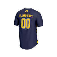 Cal Bears Soccer Jersey, Navy/Gold Fashion Sportswear Jersey Shirt, Lightweight Breathable Athletic Jersey, Casual Gift for Men