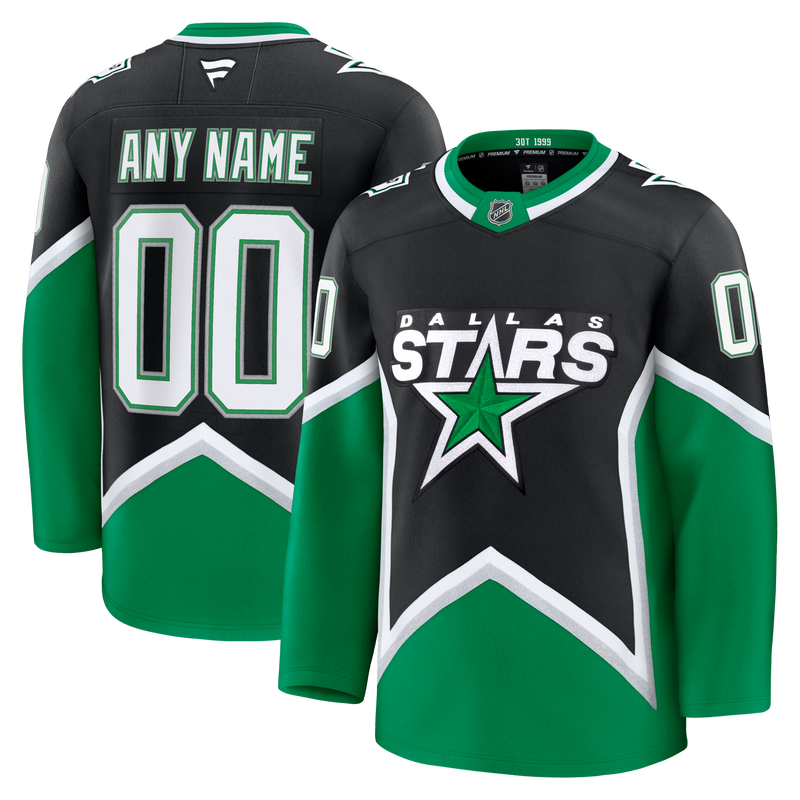 Dallas Stars Hockey Jersey, Black Premium Sportswear Jersey Shirt, Long Sleeve Hockey Sweater Jersey, Casual Gift for Men, Style 203133913
