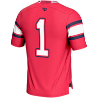 Dayton Flyers Football Jersey, Red Sportswear Jersey Shirt, Lightweight Breathable Athletic Jersey, Casual Gift for Men, Style 5182320