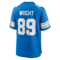 Brock Wright Detroit Lions Football Jersey, Blue Game Sportswear Jersey Shirt, Lightweight Breathable Athletic Jersey, Casual Gift for Men