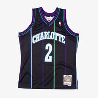Charlotte Hornets Basketball Jersey, Black Authentic Swingman Sportswear Jersey Shirt, Sleeveless Athletic Tank Jersey, Casual Gift for Men