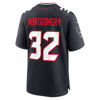 David Montgomery Houston Texans Football Jersey, Navy Game Sportswear Jersey Shirt, Lightweight Breathable Athletic Jersey, Casual Gift for Men