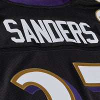 Deion Sanders Baltimore Ravens Football Jersey, Black Sportswear Jersey Shirt, Lightweight Breathable Athletic Jersey, Casual Gift for Men
