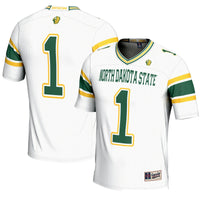 NDSU Bison Football Jersey, White Sportswear Jersey Shirt, Lightweight Breathable Athletic Jersey, Casual Gift for Men