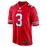 Damar Hamlin Buffalo Bills Football Jersey, Red Game Sportswear Jersey Shirt, Lightweight Breathable Athletic Jersey, Casual Gift for Men