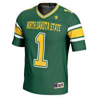 NDSU Bison Football Jersey, Green Sportswear Jersey Shirt, Lightweight Breathable Athletic Jersey, Casual Gift for Men, Style 5234331