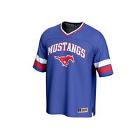 SMU Mustangs Football Jersey, Royal Sportswear Jersey Shirt, Lightweight Breathable Athletic Jersey, Casual Gift for Men