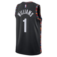 Ziaire Williams Brooklyn Nets Basketball Jersey, Black Swingman Sportswear Jersey Shirt, Sleeveless Athletic Tank Jersey, Casual Gift for Men