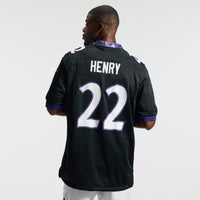 Derrick Henry Baltimore Ravens Football Jersey, Black Game Sportswear Jersey Shirt, Lightweight Breathable Athletic Jersey, Casual Gift for Men