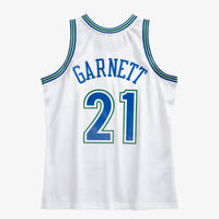 Minnesota Timberwolves Basketball Jersey, White Authentic Swingman Sportswear Jersey Shirt, Sleeveless Athletic Tank Jersey, Casual Gift for Men