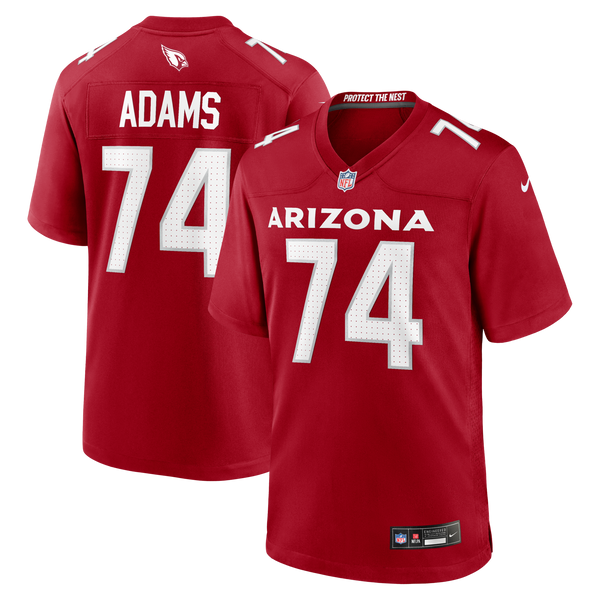 Arizona Cardinals Isaiah Adams Cardinal Team Game Jersey