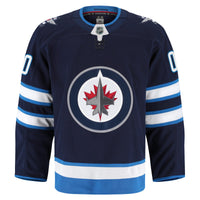 Winnipeg Jets Hockey Jersey, Navy Authentic Sportswear Jersey Shirt, Long Sleeve Hockey Sweater Jersey, Casual Gift for Men, Style 202056758