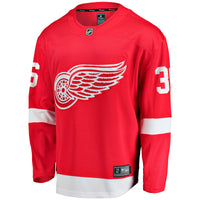 John Gibson Detroit Red Wings Hockey Jersey, Breakaway Home Sportswear Jersey Shirt, Long Sleeve Hockey Sweater Jersey, Casual Gift for Men