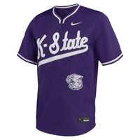 Kansas State Wildcats Baseball Jersey, Purple Limited Sportswear Jersey Shirt, Lightweight Breathable Athletic Jersey, Casual Gift for Men