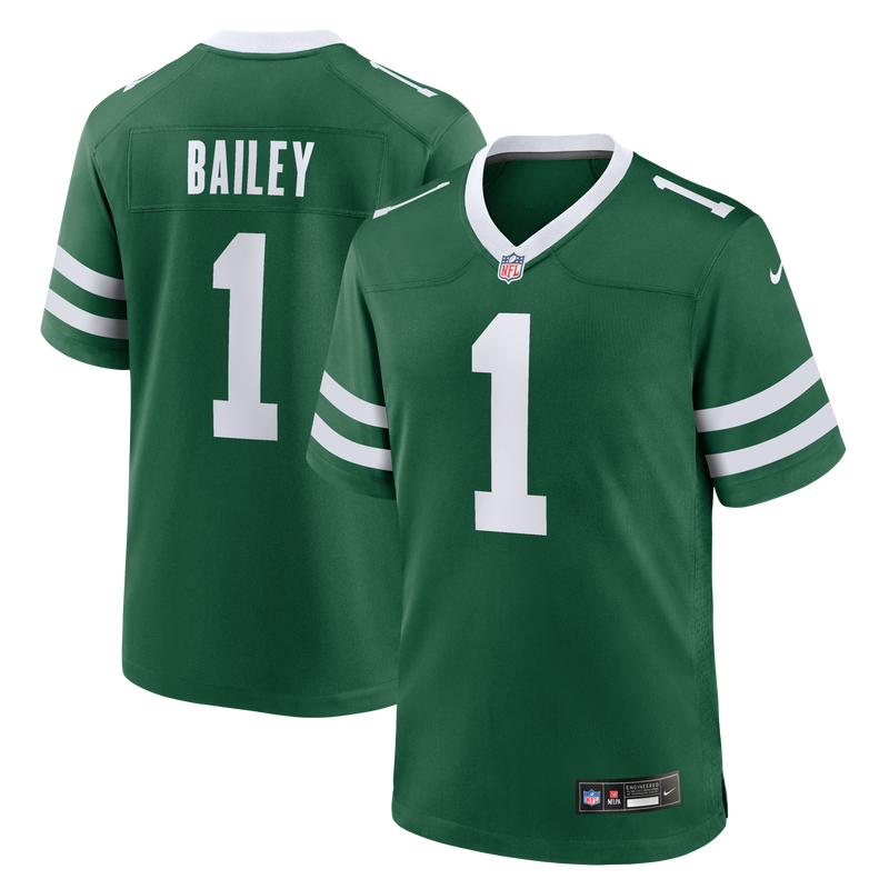 New York Jets Football Jersey, Green Game Sportswear Jersey Shirt, Lightweight Breathable Athletic Jersey, Casual Gift for Men, Style 204107596
