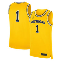Maize Michigan Wolverines Football Jersey, Replica Sportswear Jersey Shirt, Lightweight Breathable Athletic Jersey, Casual Gift for Men