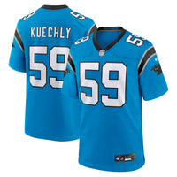 Luke Kuechly Carolina Panthers Football Jersey, Blue Game Sportswear Jersey Shirt, Lightweight Breathable Athletic Jersey, Casual Gift for Men