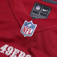 Mac Jones San Francisco 49ers Football Jersey, Scarlet Game Sportswear Jersey Shirt, Lightweight Breathable Athletic Jersey, Casual Gift for Men