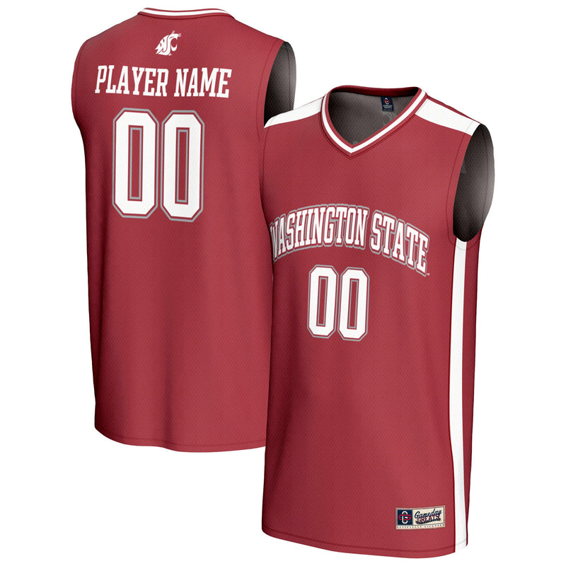 Washington State Cougars Basketball Jersey, Sportswear Jersey Shirt, Sleeveless Athletic Tank Jersey, Casual Gift for Men, Style 202287973