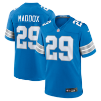 Avonte Maddox Detroit Lions Football Jersey, Blue Game Sportswear Jersey Shirt, Lightweight Breathable Athletic Jersey, Casual Gift for Men