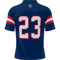Arizona Wildcats Football Jersey, Navy Sportswear Jersey Shirt, Lightweight Breathable Athletic Jersey, Casual Gift for Men, Style 200425129