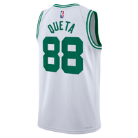 Neemias Queta Boston Celtics Basketball Jersey, White Swingman Sportswear Jersey Shirt, Sleeveless Athletic Tank Jersey, Casual Gift for Men