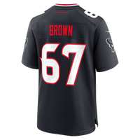 Evan Brown Houston Texans Football Jersey, Navy Game Sportswear Jersey Shirt, Lightweight Breathable Athletic Jersey, Casual Gift for Men