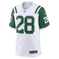 Curtis Martin New York Jets Football Jersey, White Game Sportswear Jersey Shirt, Lightweight Breathable Athletic Jersey, Casual Gift for Men