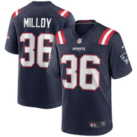 Lawyer Milloy New England Patriots Football Jersey, Navy Sportswear Jersey Shirt, Lightweight Breathable Athletic Jersey, Casual Gift for Men