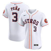 Jeremy Peña Houston Astros Baseball Jersey, White Elite Sportswear Jersey Shirt, Lightweight Breathable Athletic Jersey, Casual Gift for Men