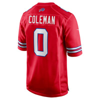 Keon Coleman Buffalo Bills Football Jersey, Red Game Sportswear Jersey Shirt, Lightweight Breathable Athletic Jersey, Casual Gift for Men