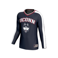 UConn Huskies Volleyball Jersey, Navy Sportswear Jersey Shirt, Lightweight Breathable Athletic Jersey, Casual Gift for Men, Style 203494817