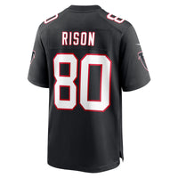 Andre Rison Atlanta Falcons Football Jersey, Black Sportswear Jersey Shirt, Lightweight Breathable Athletic Jersey, Casual Gift for Men
