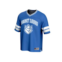 Saint Louis Billikens Football Jersey, Blue Sportswear Jersey Shirt, Lightweight Breathable Athletic Jersey, Casual Gift for Men
