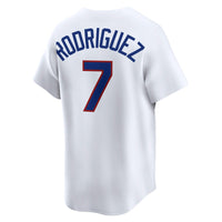 Ivan Rodriguez Texas Rangers Baseball Jersey, White Limited Sportswear Jersey Shirt, Lightweight Breathable Athletic Jersey, Casual Gift for Men