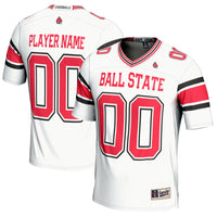 Ball State Cardinals Football Jersey, White Sportswear Jersey Shirt, Lightweight Breathable Athletic Jersey, Casual Gift for Men, Style 5183396