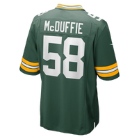 Isaiah McDuffie Green Bay Packers Football Jersey, Game Sportswear Jersey Shirt, Lightweight Breathable Athletic Jersey, Casual Gift for Men
