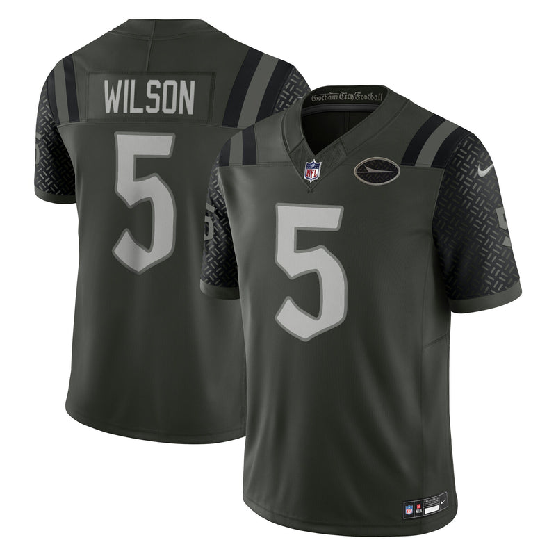 Garrett Wilson New York Jets Football Jersey, Sportswear Jersey Shirt, Lightweight Athletic Jersey, Casual Gift for Men, Style 202666452