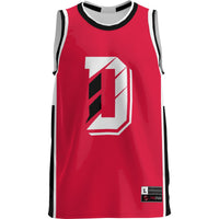 Davidson Wildcats Basketball Jersey, Red Lightweight Sportswear Jersey Shirt, Sleeveless Athletic Tank Jersey, Casual Gift for Men